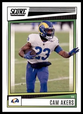 Cam Akers 2022 Score #156 Los Angeles Rams - Football Card Single