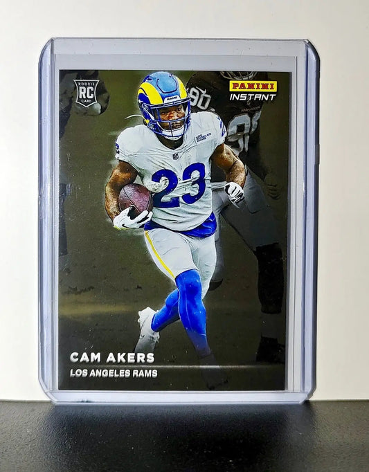 Cam Akers Rookie 2020 Panini NFL #12 Rookie Spotlight Card Los Angeles Rams - Football Card Single