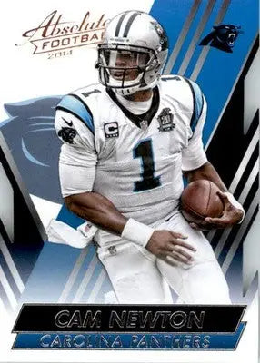 Cam Newton - 2014 Panini Absolute - #9 - Retail Football - Football Card Single