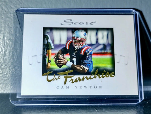 Cam Newton 2020 Panini NFL Instant Score The Franchise #17 Card 1/1251 - Football Card Single