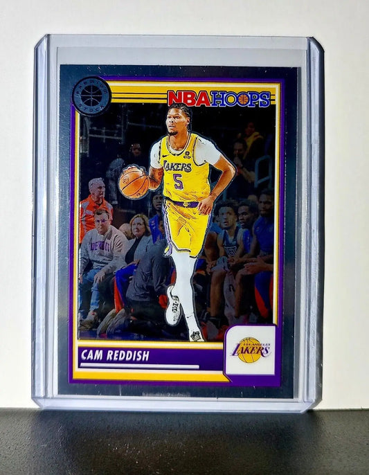 Cam Reddish 2023-24 Panini Premium Stock NBA Hoops #272 Card Los Angeles Lakers - Basketball Card Single