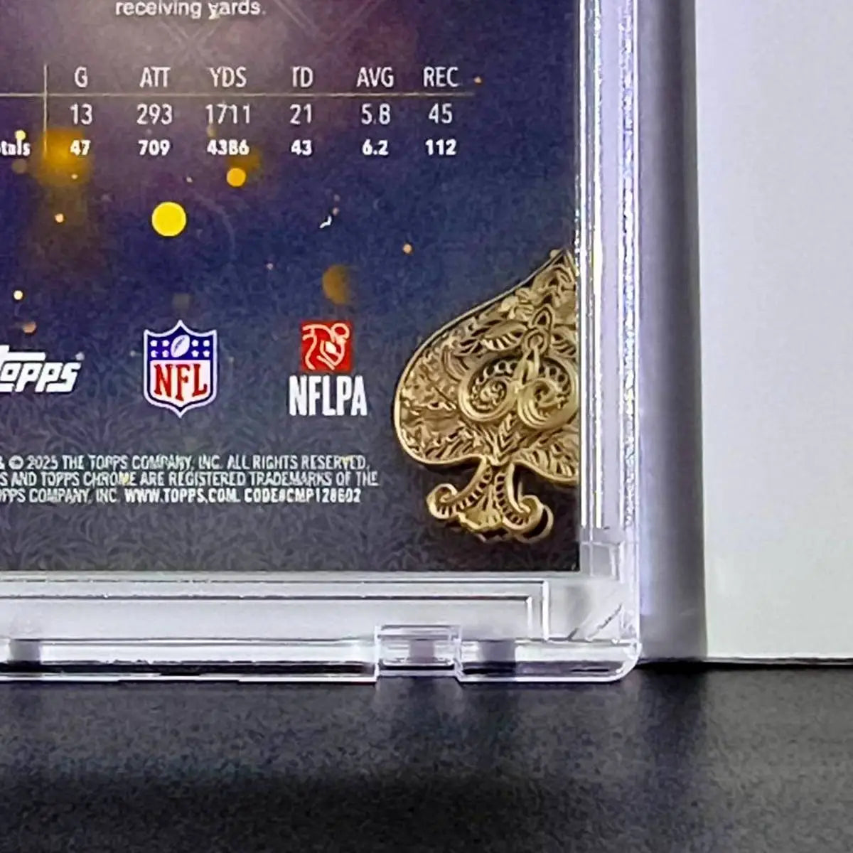 Cam Skattebo Rookie 2025 NFL Topps Chrome Fortune 15 #F15-27 Football Card - Football Card Single