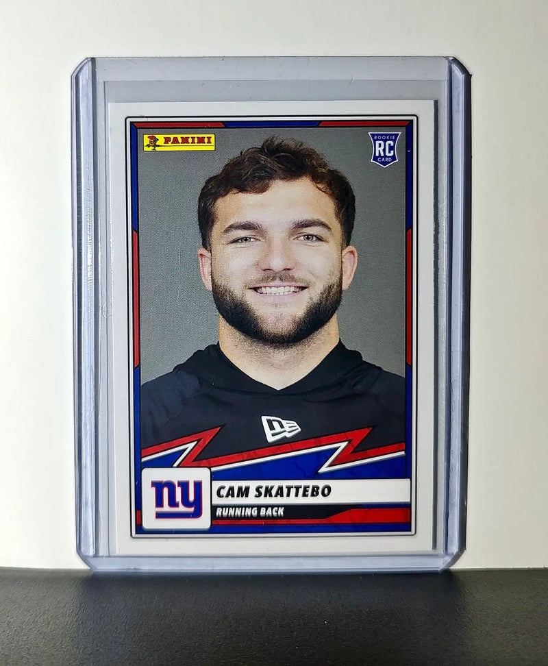 Cam Skattebo Rookie 2025 Panini NFL #97 Sticker Card New York Giants - Football Card Single