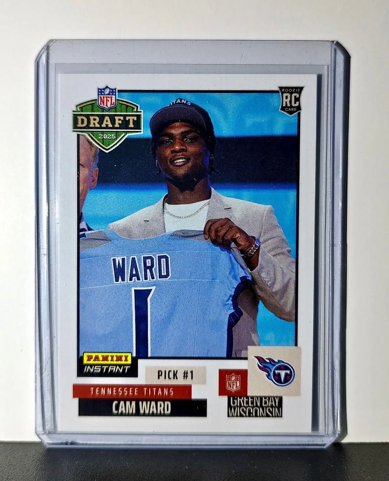 Cam Ward Rookie 2025 NFL Draft #1 Football Card Tennessee Titans 1 of 9737