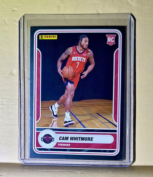 Cam Whitmore 2023-24 Panini NBA #89 Silver Foil Rookie Card Houston Rockets - Basketball Card Single