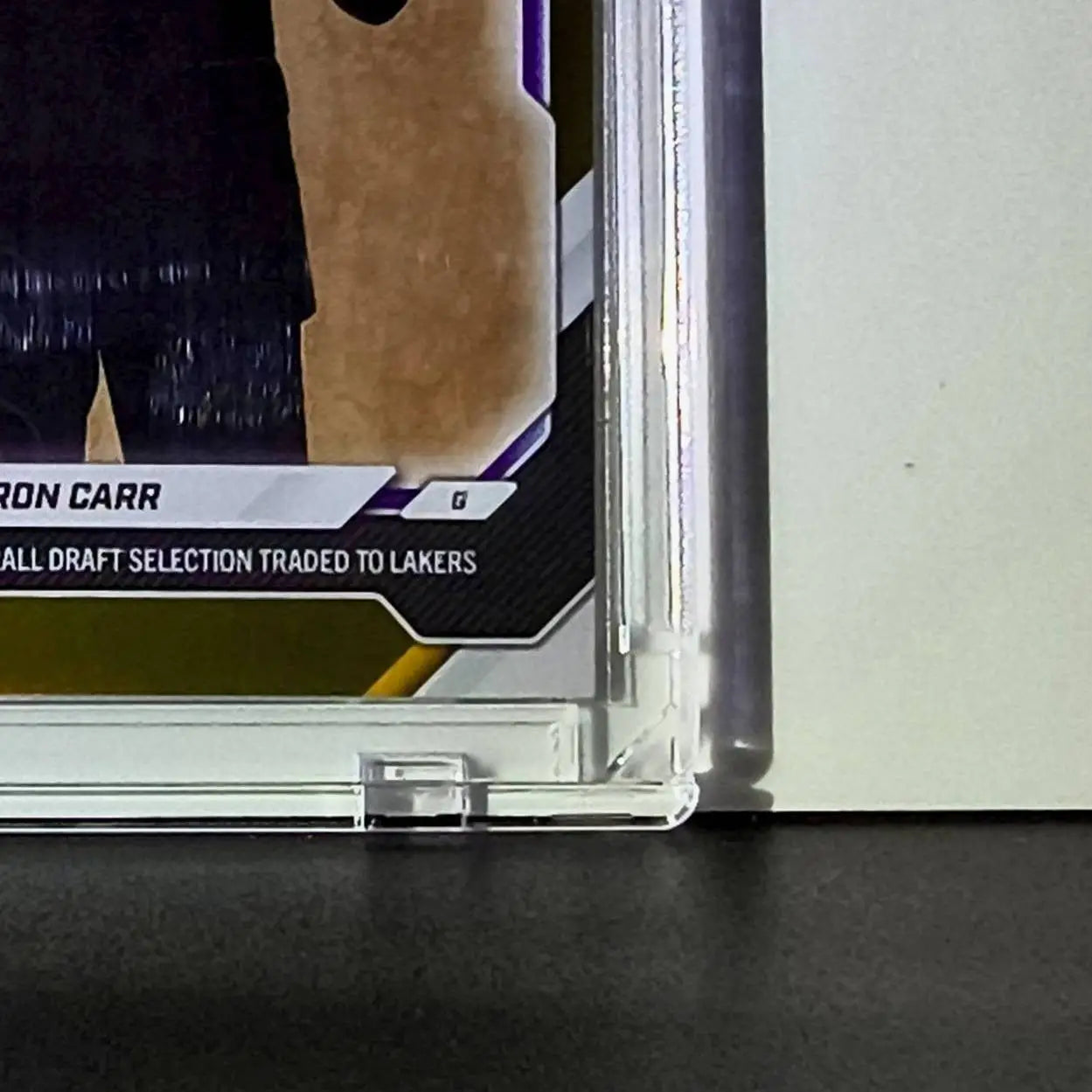 Cameron Carr Rookie 2026-27 Topps NBA Draft #CCAR Gold Foil 42/50 Card LA Lakers - Basketball Card Single