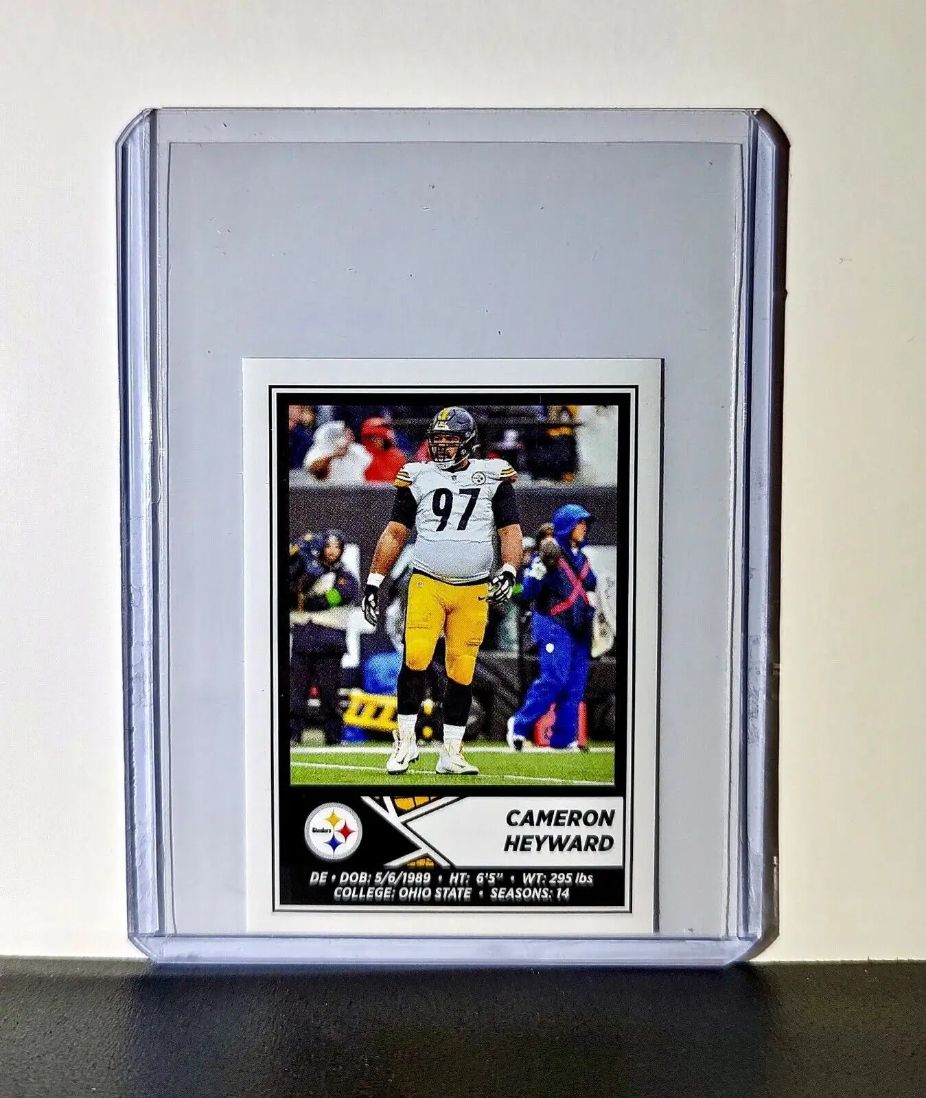Cameron Heyward 2024 Panini NFL Sticker #160 Pittsburgh Steelers