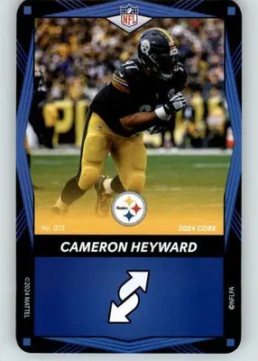 Cameron Heyward - 2024 UNO Elite Core Edition - Blue - #073 - Football - Football Card Single