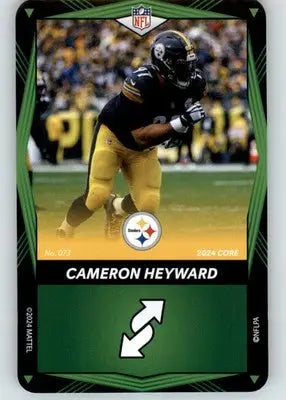 Cameron Heyward - 2024 UNO Elite Core Edition - Green - #073 - Football - Football Card Single