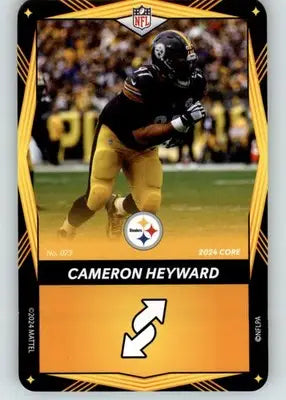 Cameron Heyward - 2024 UNO Elite Core Edition - Yellow - #073 - Football - Football Card Single