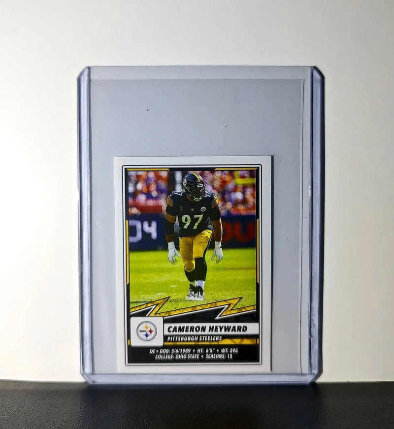 Cameron Heyward 2025 Panini NFL #158 Sticker Pittsburgh Steelers