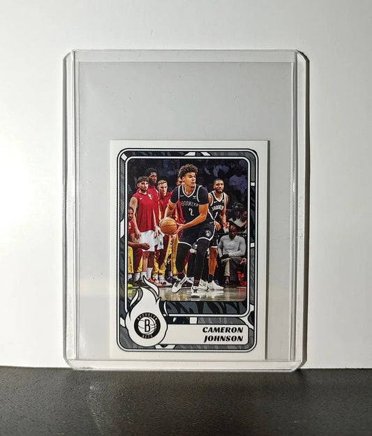 Cameron Johnson 2024-25 Panini NBA #126 Sticker Card Brooklyn Nets - Basketball Card Single