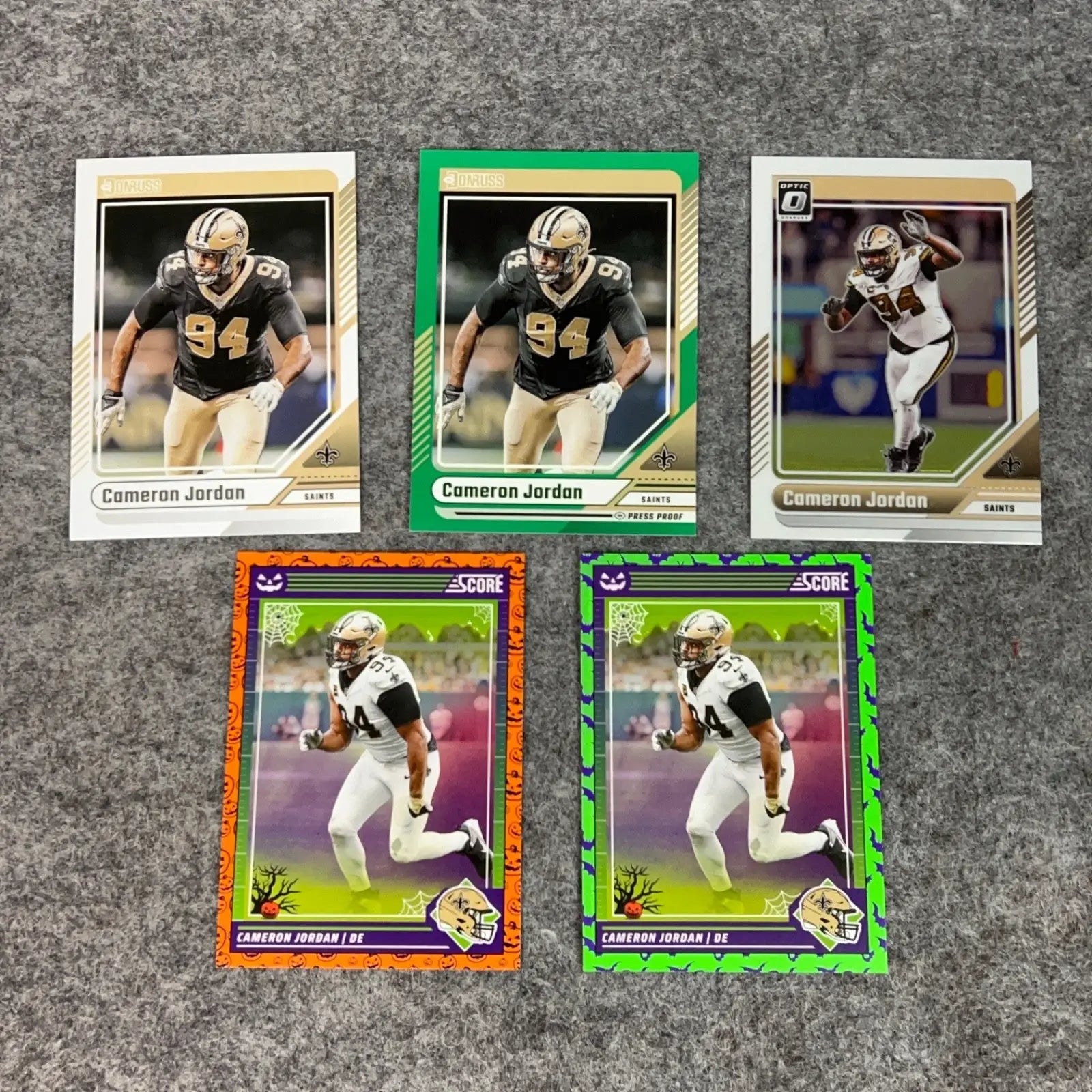 Cameron Jordan New Orleans Saints Football Card Panini You Pick Choose Set NFL - Football Card Single