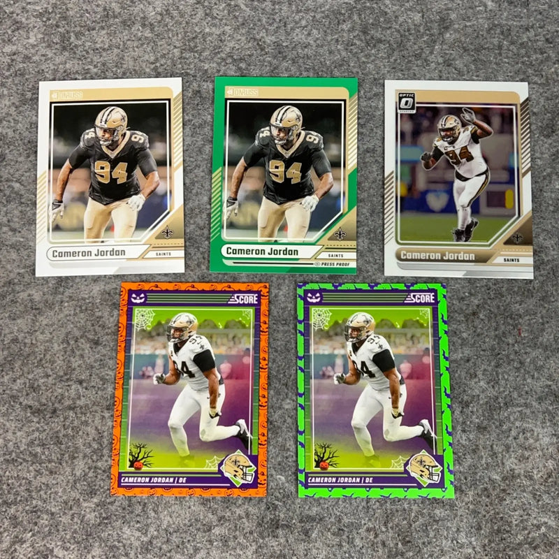 Cameron Jordan New Orleans Saints Football Card Panini You Pick Choose Set NFL - Football Card Single