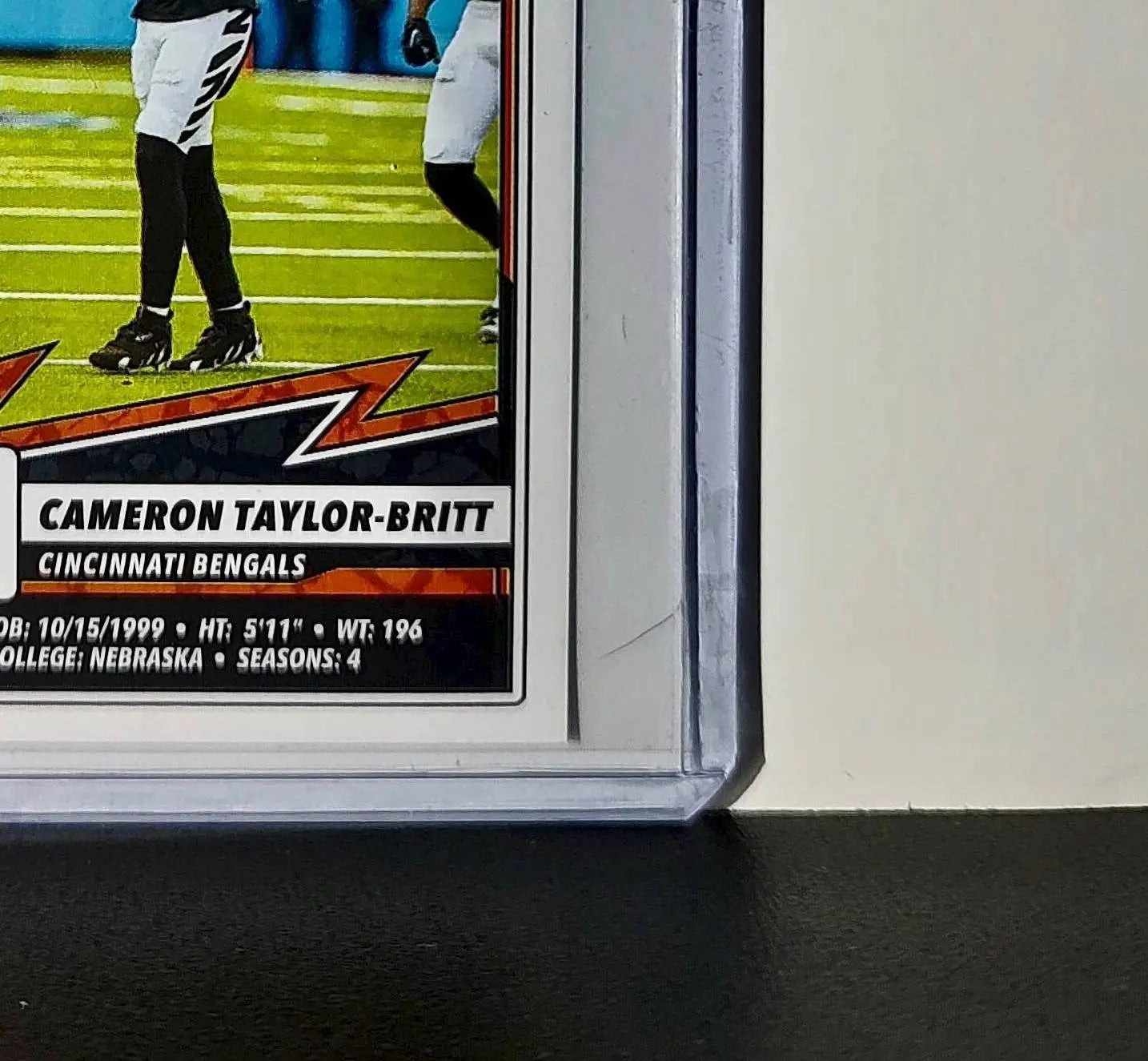 Cameron Talyor-Britt 2025 Panini NFL #129 Sticker Bengals