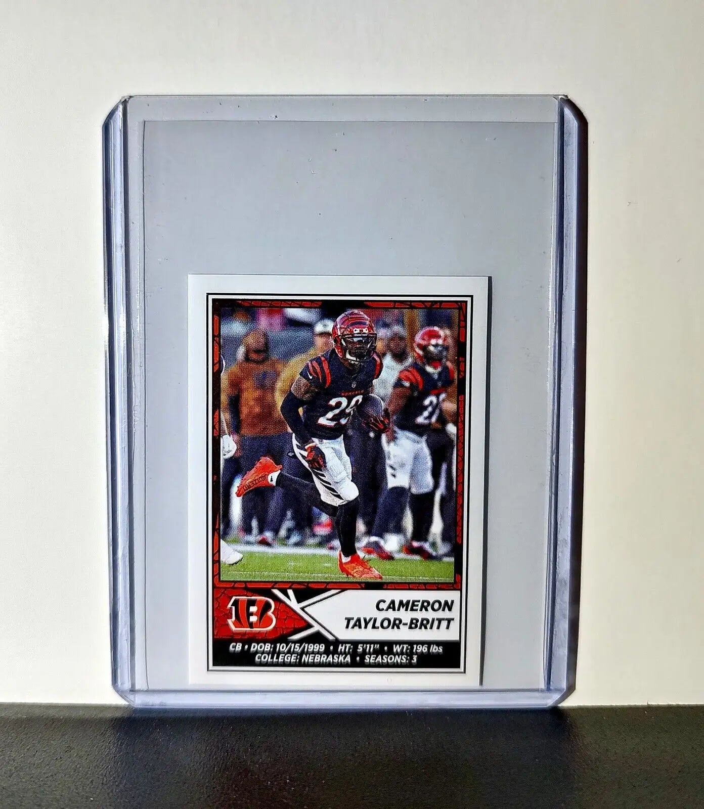 Cameron Taylor-Britt 2024 Panini NFL Sticker #133 Cincinnati Bengals