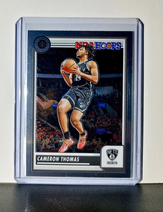 Cameron Thomas 2023-24 Panini Premium Stock NBA Hoops #130 Card Brooklyn Nets - Basketball Card Single