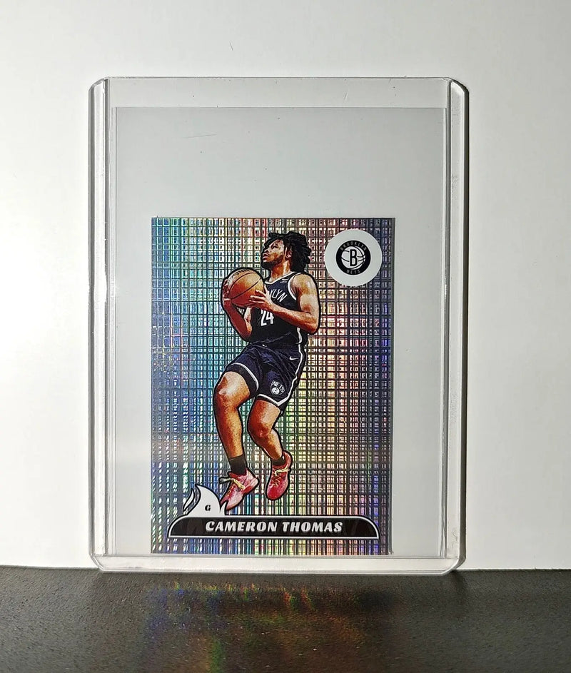 Cameron Thomas 2024-25 Panini NBA #137 Sticker Card Brooklyn Nets - Basketball Card Single