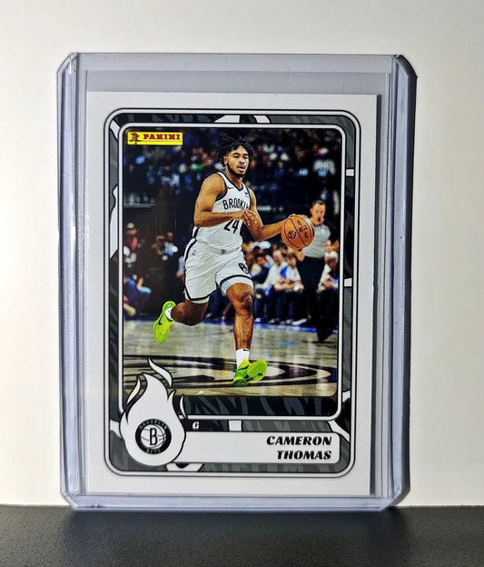 Cameron Thomas 2024-25 Panini NBA #20 Sticker Card Brooklyn Nets - Basketball Card Single