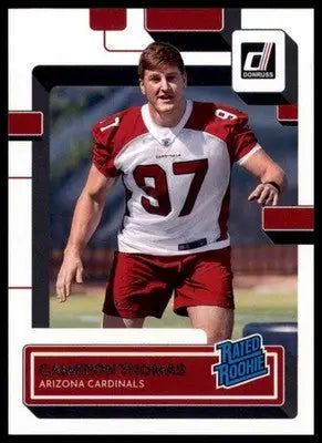 Cameron Thomas Rookie 2022 Donruss #389 Arizona Cardinals - Football Card Single