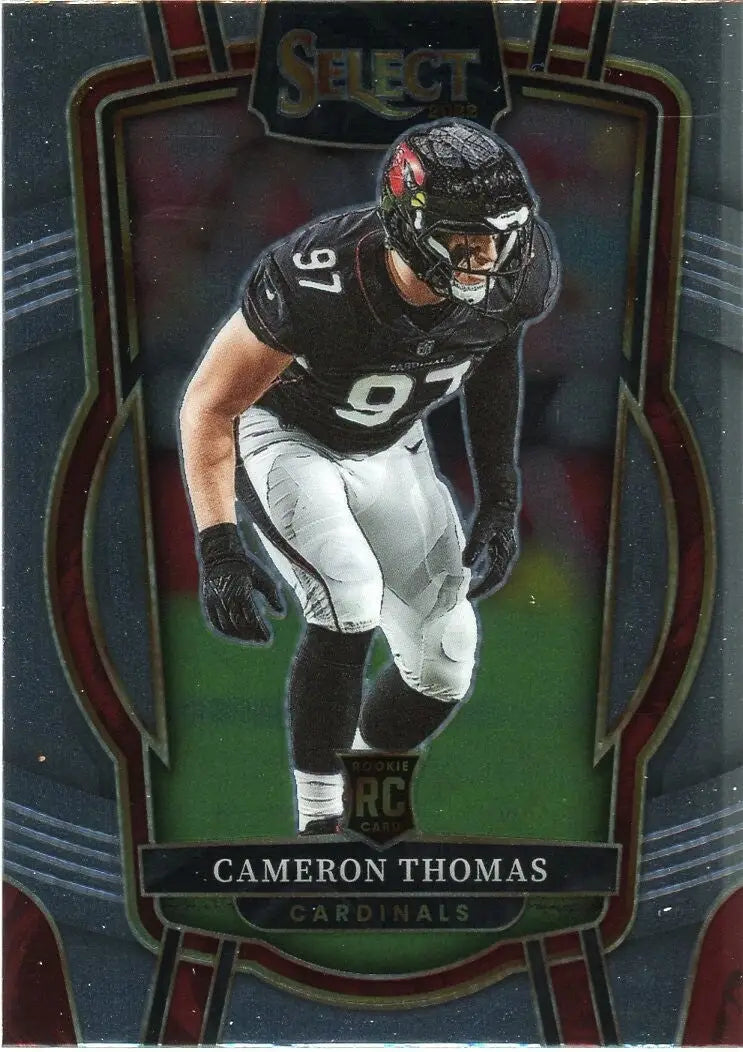 Cameron Thomas Rookie 2022 Panini Select Club #300 Arizona Cardinals Football - Football Card Single