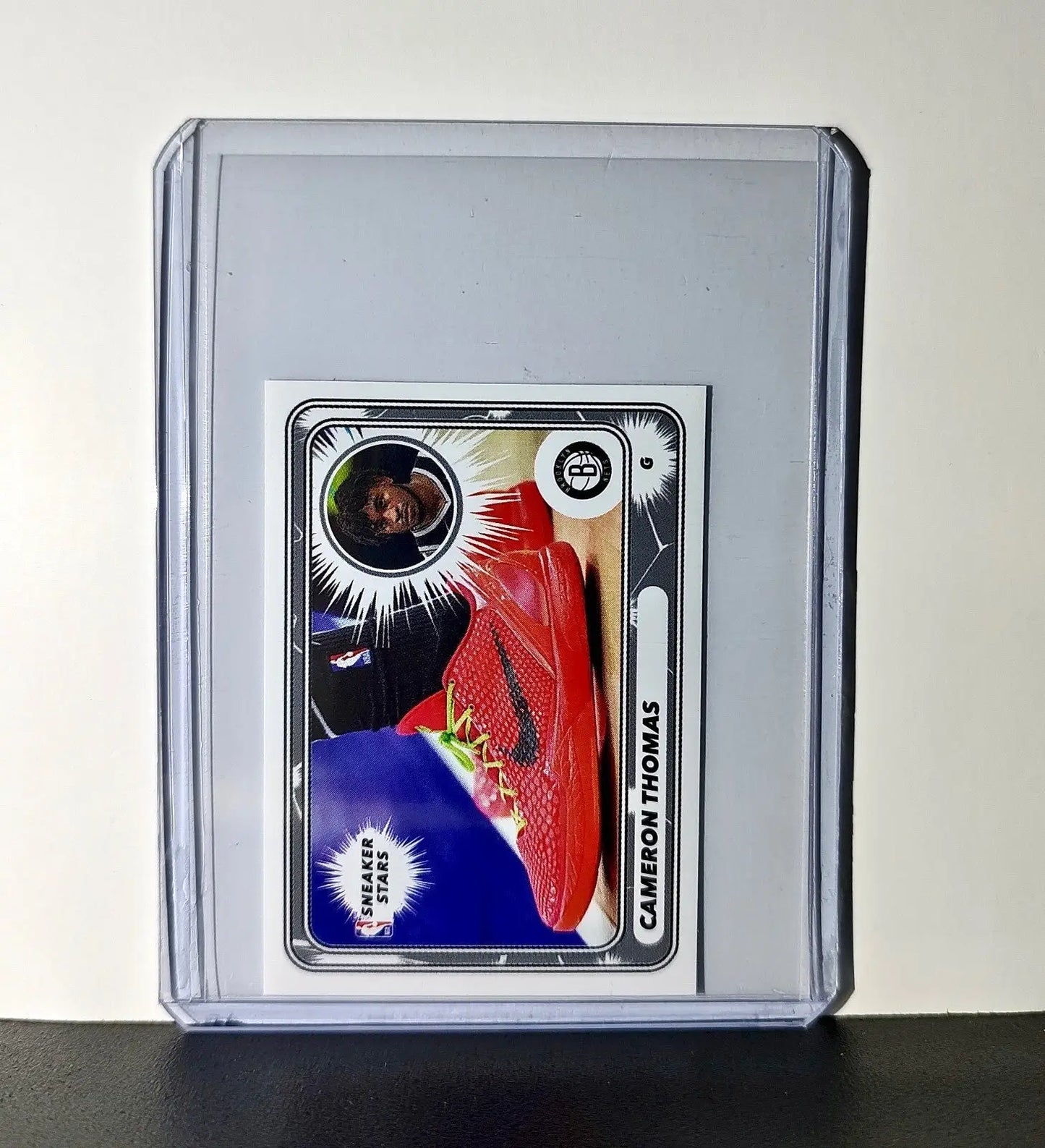 Cameron Thomas Sneaker Stars #34 Sticker Card Brooklyn Nets - Basketball Card Single