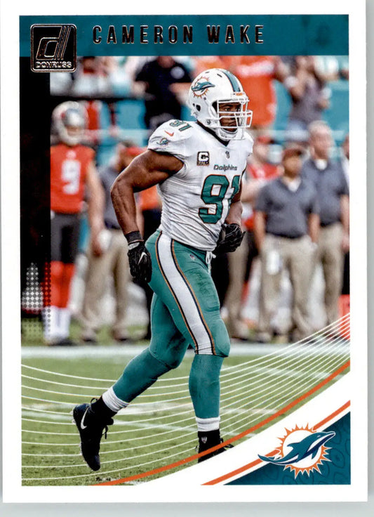 Cameron Wake - 2018 Donruss - #170 - Football - Football Card Single