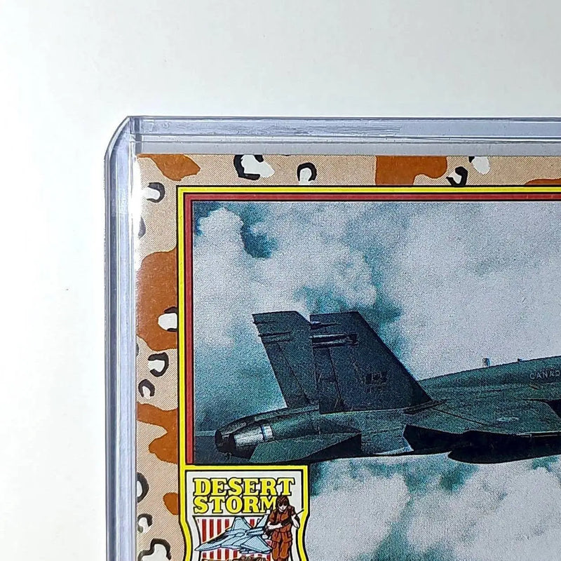 Canadian Air Force CF-18 1991 Topps Desert Storm #17 Card - Other