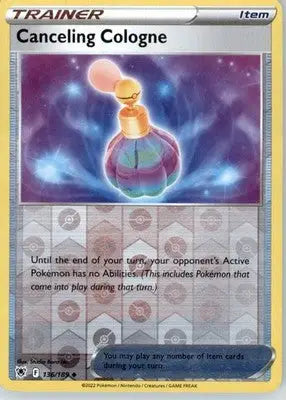 Canceling Cologne - SWSH10: Astral Radiance - Reverse Holo LP - #136/189 - Pokémon Card Single