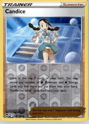Candice - SWSH12: Silver Tempest - Reverse Holo LP - #152/195 - Pokémon Card Single
