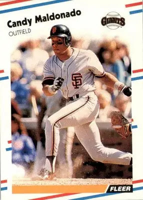 Candy Maldonado - 1988 Fleer - #89 - Baseball - Baseball Card Single
