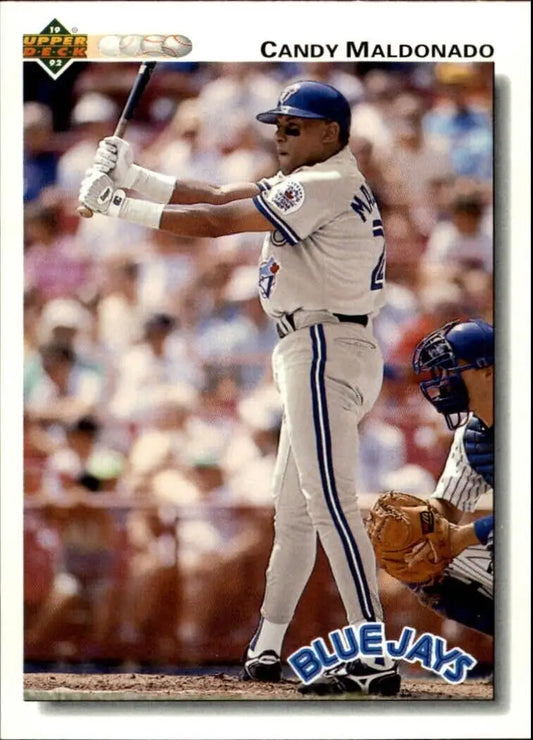 Candy Maldonado 1992 Upper Deck MLB #393 Baseball Card Toronto Blue Jays - Baseball Card Single