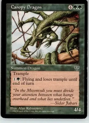 Canopy Dragon - Mirage - HP Magic: The Gathering - Magic Card Single