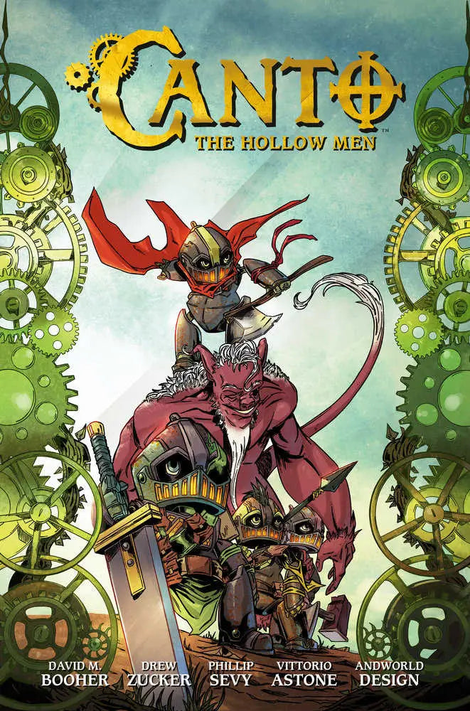 Comic book cover of Canto Volume 2 The Hollow Men for trading cards collection