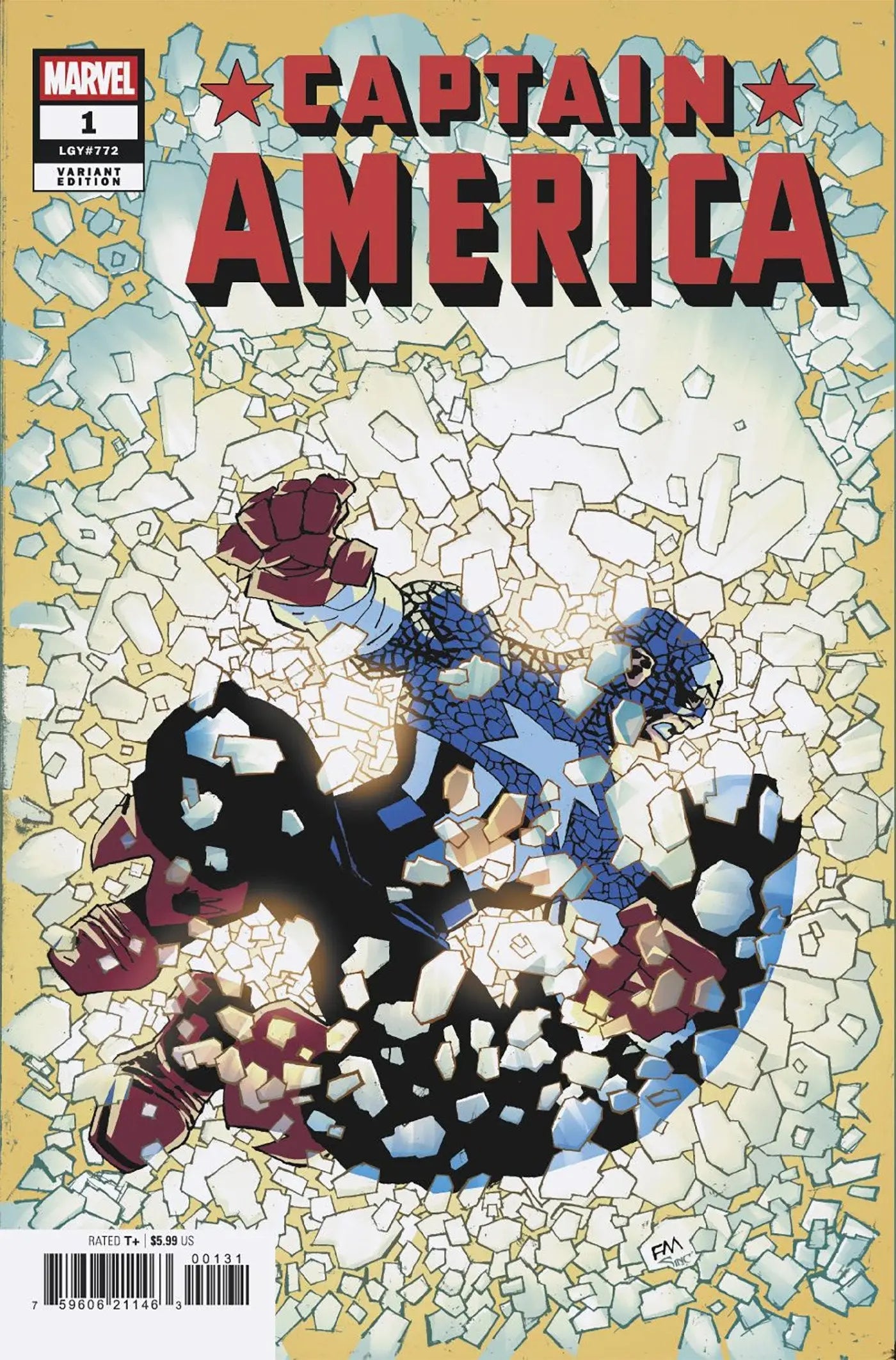 Captain America #1 Frank Miller Variant - Back Issues