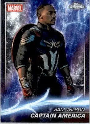 Captain America - 2025 Topps Chrome Marvel Studios - #167 - Non_sport - Marvel Card Single