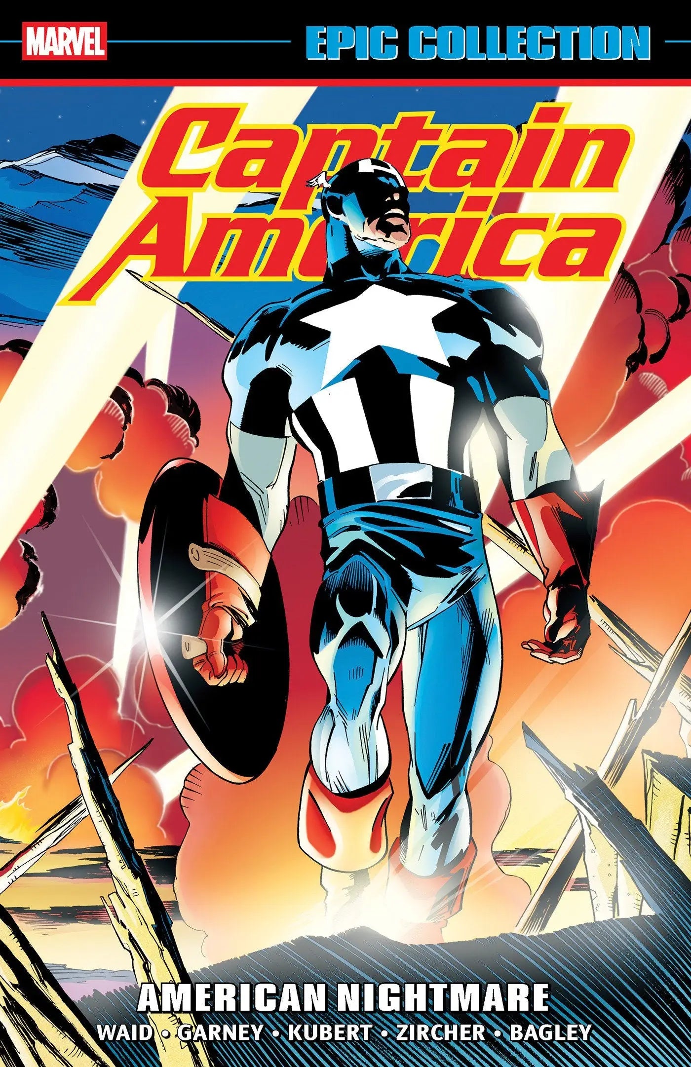 Captain America Epic Collection: American Nightmare (DAMAGED/USED COPY) - Comic Book