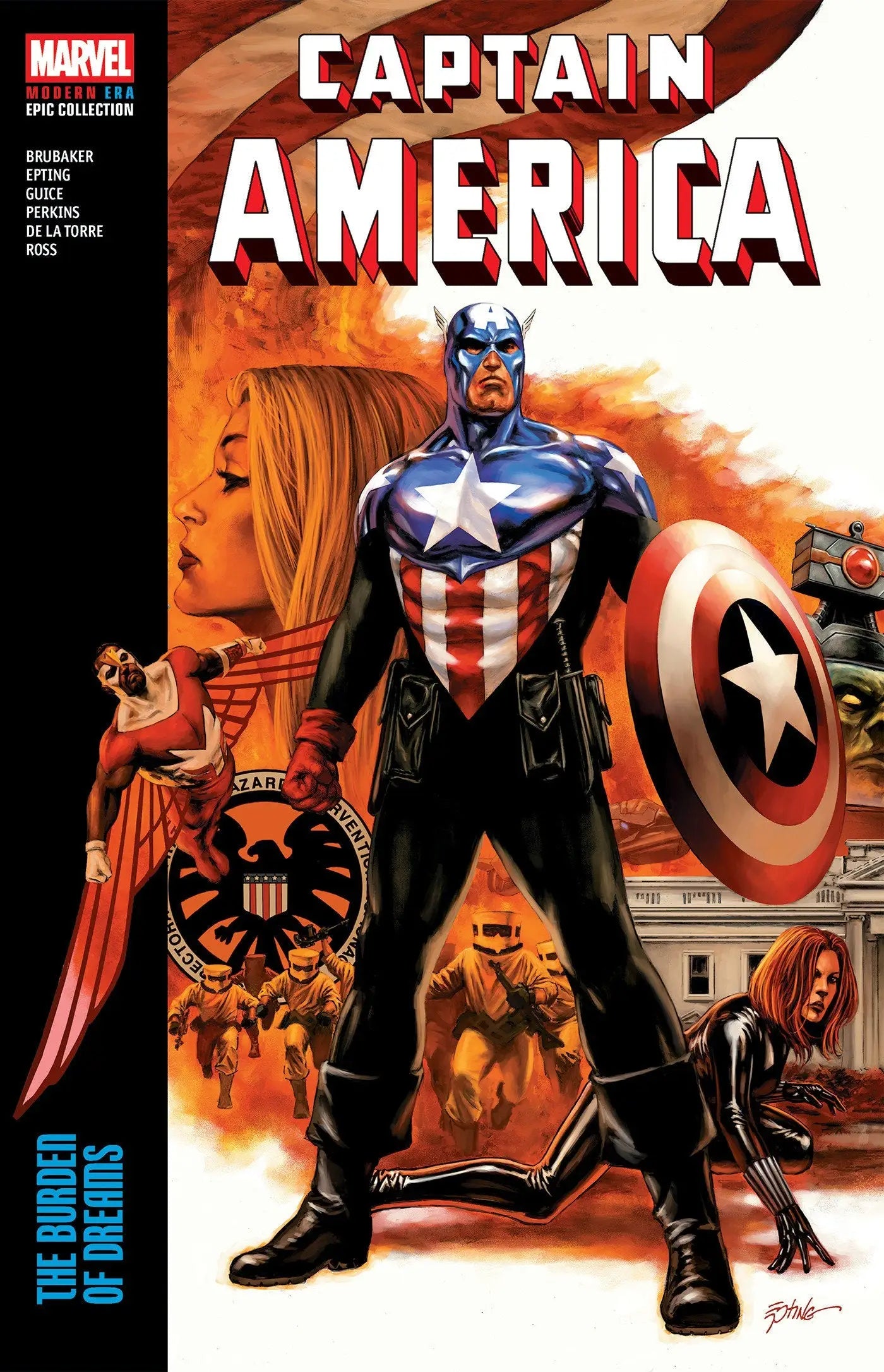 Captain America Modern Era Epic Collection: The Burden Of Dreams - Comic Book