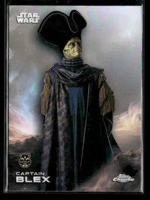 🌟 Captain Blex, 2025 Topps Chrome Star Wars Rainbow Refractor #15 🌟 - Star Wars Card Single