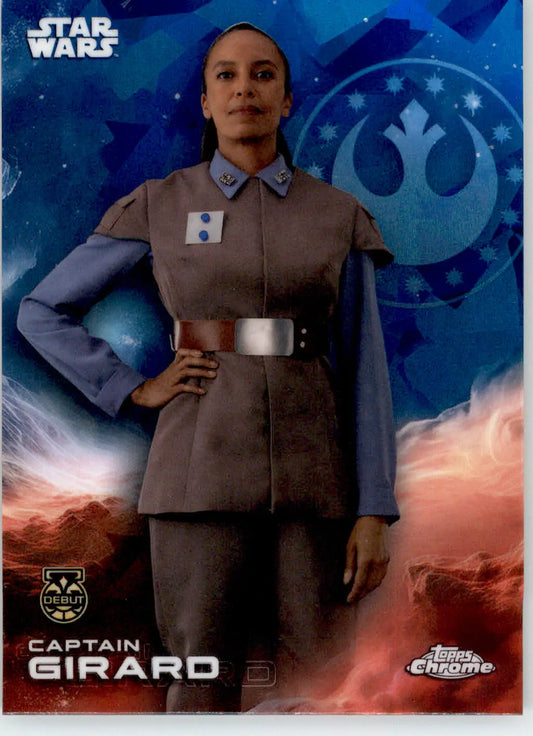 Captain Girard - 2025 Topps Chrome Sapphire Edition Star Wars - #17 - Non_sport - Star Wars Card Single