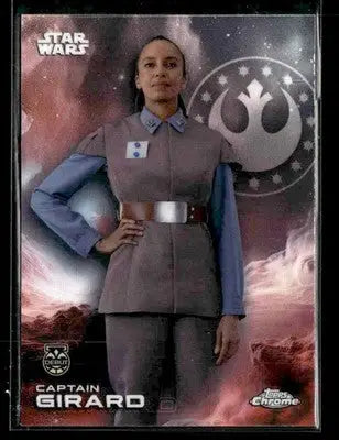 🌟 Captain Girard, 2025 Topps Chrome Star Wars Debut #17 🌟