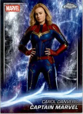 Captain Marvel - 2025 Topps Chrome Marvel Studios - #96 - Non_sport - Non-Sports Card Single