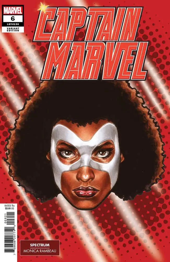 Captain Marvel #6 Mark Brooks Headshot Variant - Comic Book