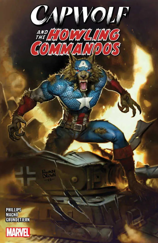 Capwolf & The Howling Commandos - Comic Book