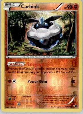 Carbink (50) - XY - Fates Collide - 50/124 - Reverse Holo LP - Pokémon Card Single