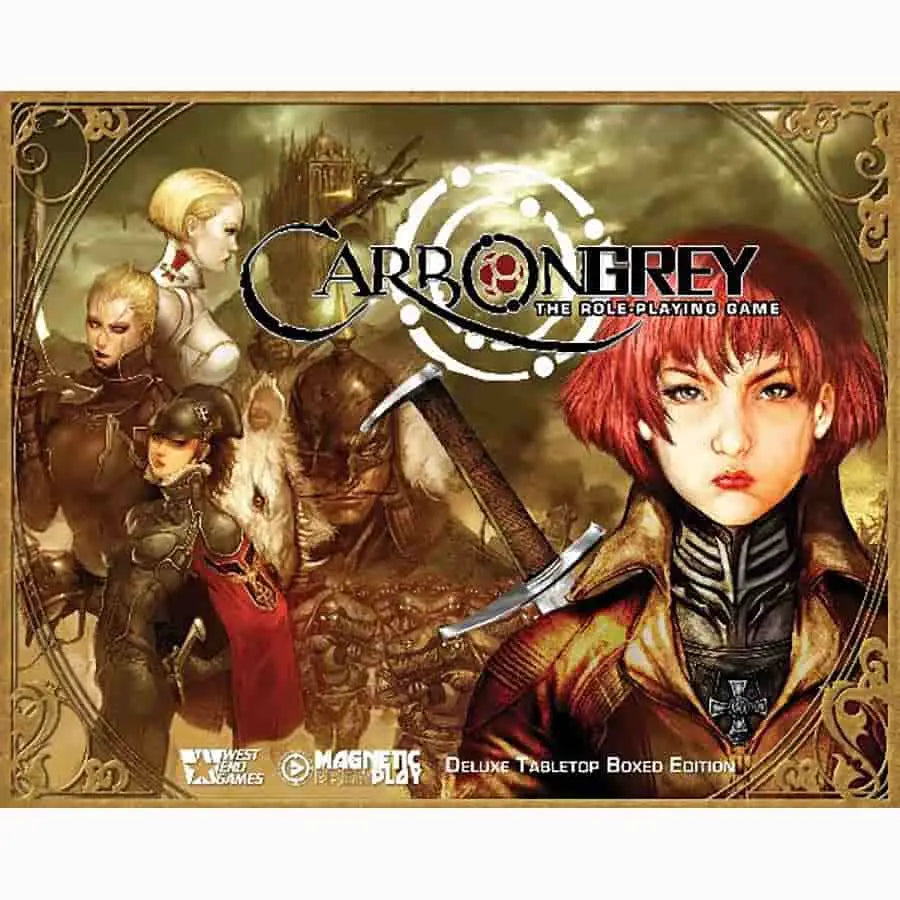 Carbon Grey RPG: Deluxe Box Set - RPG - Rulebook
