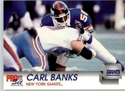 Carl Banks - 1992 Pro Set - #590 - Football - Football Card Single