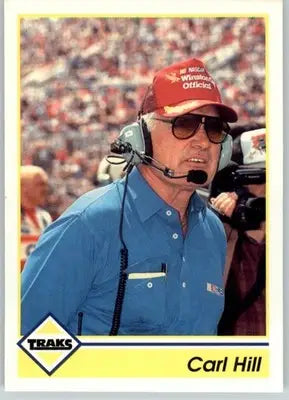 Carl Hill - 1992 Traks - #151 - Racing - Racing Card Single
