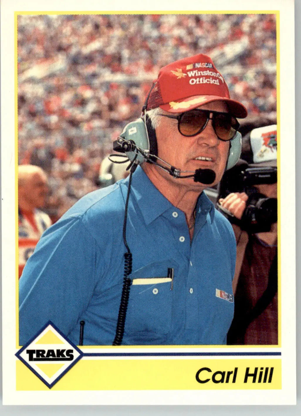 Carl Hill - 1992 Traks - #151 - Racing - Racing Card Single