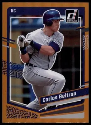 Carlos Beltran 2023 Donruss Holo Orange #161 Kansas City Royals - Baseball Card Single